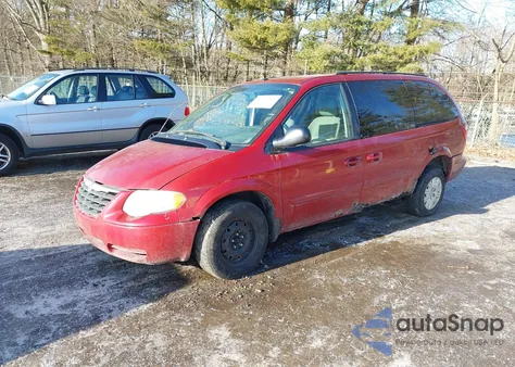 2007 Chrysler Town & Country Lx из США, поврежденный, VIN 2A4GP44R47R340448